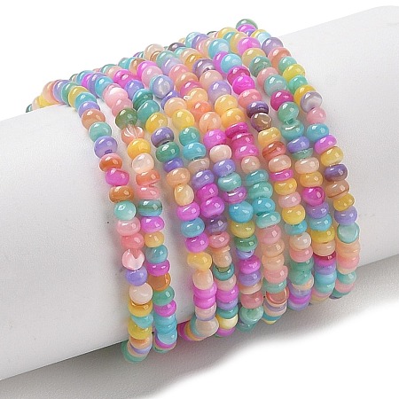 Natural Freshwater Shell Beads Strands SHEL-P017-01A-14-1