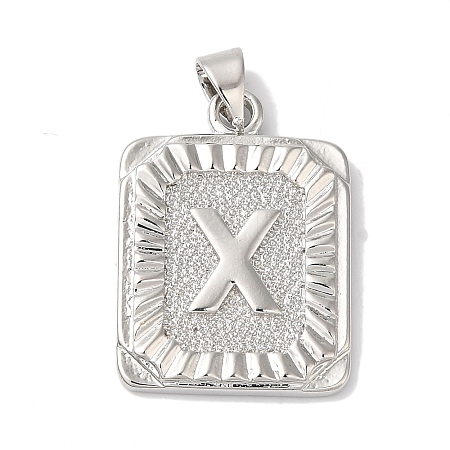 Rack Plating Brass Pendants KK-B092-42P-X-1