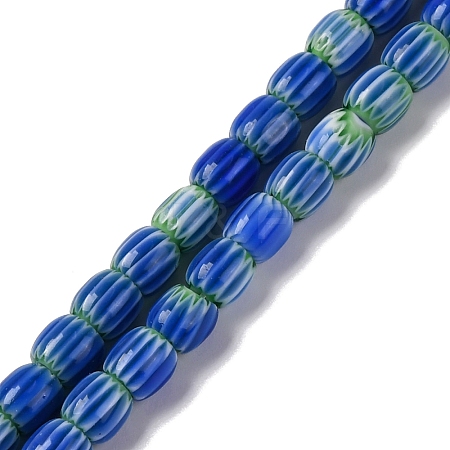 Handmade Lampwork Beads Strands LAMP-K041-01A-21-1