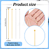 100Pcs 2 Colors Brass Ball Head Pins KK-PH0015-37-2