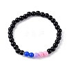 Stretch Beaded Bracelets BJEW-JB05391-01-1