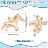 10Pcs 2 Colors Alloy Pendants FIND-BC0019-49A-2