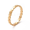 Ion Plating(IP) 201 Stainless Steel Oval Wrap Finger Ring for Women LS-RJEW-J051-23G-1