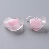 Transparent Acrylic Beads TACR-S152-08A-08-3