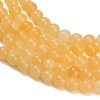 Natural Yellow Calcite Beads Strands GG-CBAA3AB-02-6mm-3
