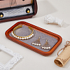 Rectangle Wood Jewelry Trays ODIS-WH0017-087-5