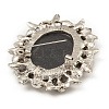 Alloy Rhinestone Brooch for Clothes Backpack JEWB-Q030-52AS-3
