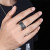 Men's Stainless Steel Finger Rings RJEW-BB29955-11-2