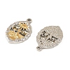 Two Tone 304 Stainless Steel Pendants STAS-L314-10GP-02-2