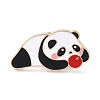 Cartoon Panda Enamel Pins JEWB-G033-01D-1