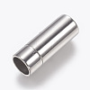 Tarnish Resistant 304 Stainless Steel Bayonet Clasps STAS-O114-049A-P-3
