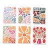 Embossed Double Face Printed Acrylic Pendants AC-CBAC02B-05-1