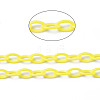 Handmade Opaque Acrylic Cable Chains KY-N014-001K-4