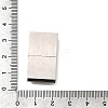 304 Stainless Steel Magnetic Clasps STAS-D382-06B-P-3