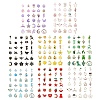 30Pcs 30 Styles Alloy Enamel Pendants ENAM-YW0003-99-2