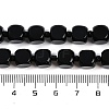 Natural Black Onyx(Dyed & Heated) Beads Strands G-B125-F01-01-5