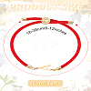 1Pc Adjustable Nylon Cord Slider Bracelets for Women BJEW-LP0001-32A-02-2