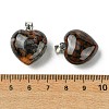 Natural Dragon Veins Agate Pendants G-F820-10A-21-3