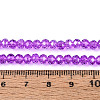 Baking Paint Glass Beads Strands EGLA-Q120-D-A02-4