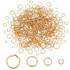 400Pcs 4 Styles 304 Stainless Steel Open Jump Rings STAS-GA0001-66-1