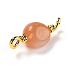 Natural Sunstone Links Connectors G-K316-02K-G-RS-3