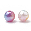 Acrylic Imitation Pearl Beads MACR-Q222-03-6mm-3