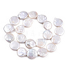 Natural Baroque Pearl Keshi Pearl Beads Strands PEAR-S018-06E-2