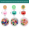 150Pcs 3 Styles Handmade Polymer Clay Colours Beads CLAY-SZ0001-31-2