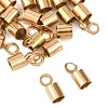 Ion Plating(IP) 304 Stainless Steel Fold Over Crimp Cord Ends STAS-P434-05D-G-1