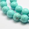 Natural Magnesite Beads Strands G-E384-01-12mm-1