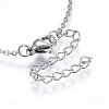 304 Stainless Steel Pendant Necklaces NJEW-L146-12P-3