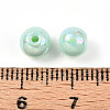 Electroplate Pearlized Glass Pearl Beads EGLA-T021-14A-04-3