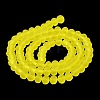 Transparent Glass Beads Strands X1-EGLA-A034-T8mm-MD29-4