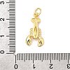 Brass Pendants KK-I364-06G-04-3