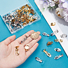 60Pcs 2 Colors 304 Stainless Steel Clip-on Earring Findings FIND-UN0003-59-4