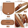 Handmade PU Leather Crochet Shoulder Bag Accessories Kits DIY-CL0002-52B-2