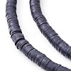 Handmade Polymer Clay Beads Strands LS-CLAY-R089-4mm-Q046-3