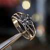 Butterfly Hollow Out Alloy Finger Rings FS-WG9DE85-04-4