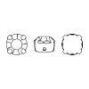Preciosa® MAXIMA Crystal in Sew-On Cup X-PRC-SS12-00030-G-4