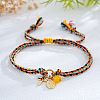 Brass Charm Bracelets TC3588-8-1