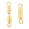 Brass Screw Clasps KK-N254-05G-NF-3