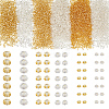 6 Styles 4144 Pcs Glass Seed Beads SEED-HY0001-19-1