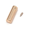 Zinc Alloy Cord Ends FIND-WH0091-65A-2
