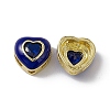 Rack Plating Brass Cubic Zirconia Beads KK-C007-16G-03-3