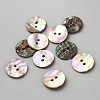 Natural Shell Buttons LS-BUTT-WH0024-041E-1