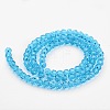 Transparent Glass Bead Strands X-GLAA-G013-8mm-49-2