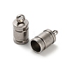 201 Stainless Steel Cord Ends LS-STAS-S167-01D-P-2