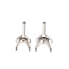 304 Stainless Steel Stud Earring Findings STAS-B091-02B-07P-1