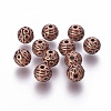 Tibetan Style Zinc Alloy Beads LS-PALLOY-L230-01R-RS-1