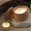 Faceted Round DIY Candle Cup Silicone Molds DIY-Q037-07A-2